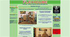 Desktop Screenshot of flexicube.de